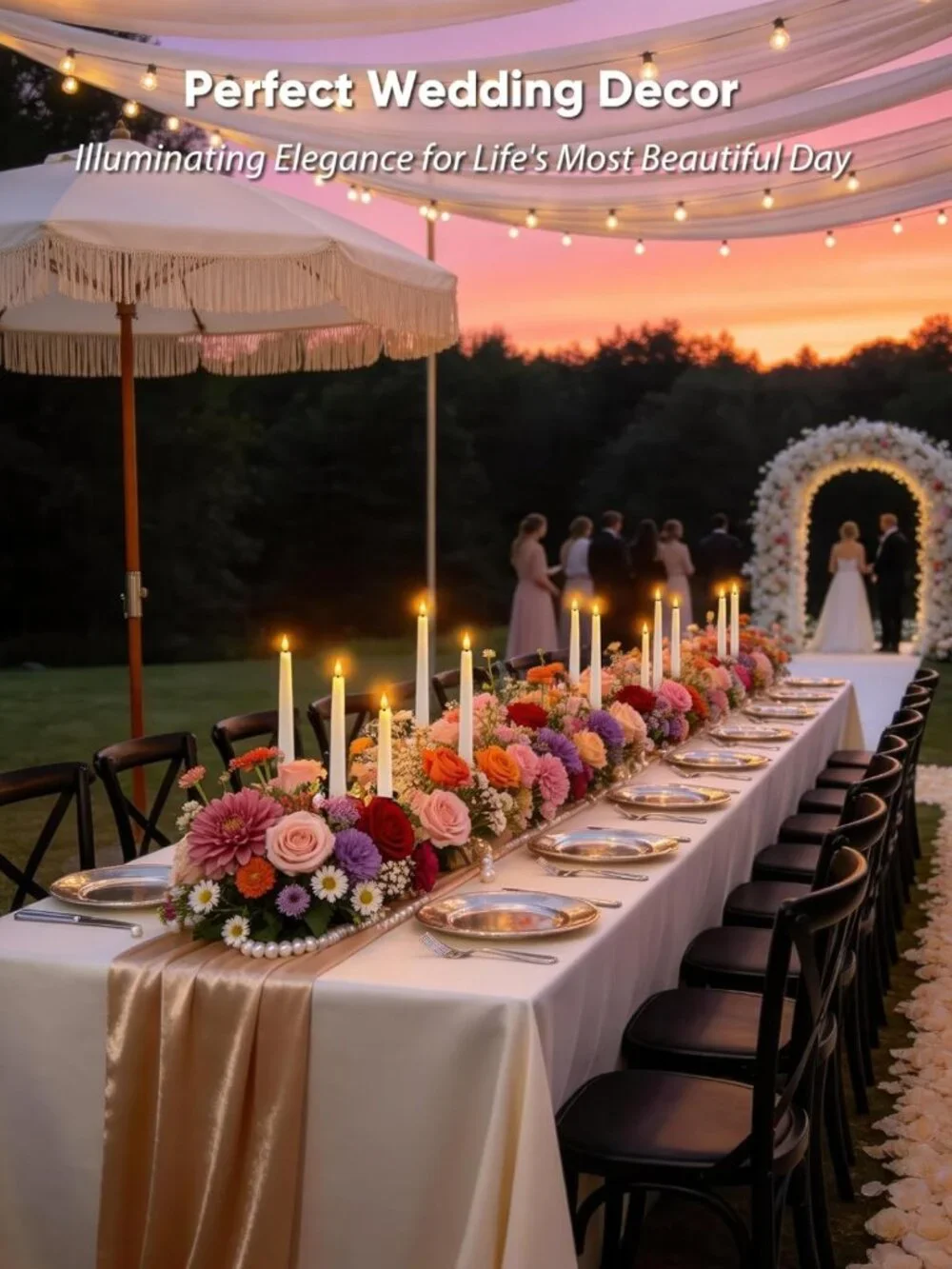 24 Pcs LED Flameless Taper Candles with Remote - Flickering Battery Operated